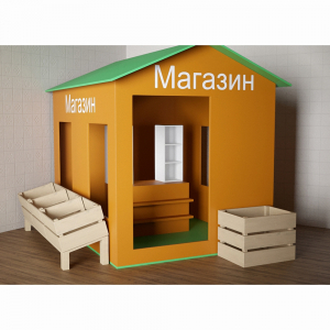 Игровой домик «Рынок» - fgospostavki.ru - Махачкала