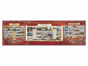 Настенное полотно "Памятники Российской культуры" (10000 х 3000 мм) - fgospostavki.ru - Махачкала