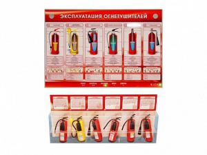 Электрифицированный стенд-тренажер "Эксплуатация огнетушителей" с разрезными агрегатами - fgospostavki.ru - Махачкала