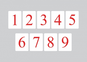 Магнитная математика Наталии Пятибратовой (Карточки с числами) - fgospostavki.ru - Махачкала