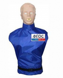 "Александр-02" тренажер-манекен взрослого пострадавшего для отработки приемов сердечно-легочной реанимации (голова, торс) - fgospostavki.ru - Махачкала