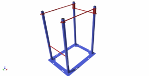 Перекладина четверная для подтягивания (ГТО) - fgospostavki.ru - Махачкала