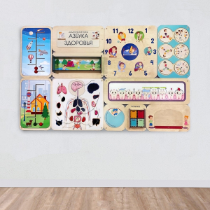 «Азбука здоровья» - Дидактическая настенная панель - fgospostavki.ru - Махачкала