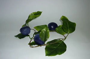 Ветка муляжей "Слива" - fgospostavki.ru - Махачкала