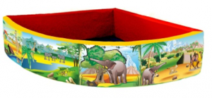 Бассейн угловой полукруглый с шелкографией - fgospostavki.ru - Махачкала