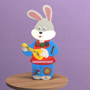 Бизиборд «Зайчик-побегайчик» - fgospostavki.ru - Махачкала