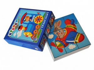 Набор кубиков "Транспорт" - fgospostavki.ru - Махачкала