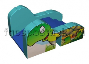 Горка "Черепаха" для сухого бассейна - fgospostavki.ru - Махачкала