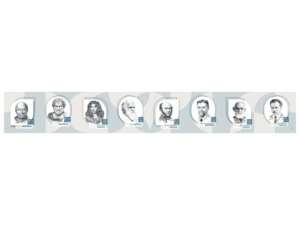 Стенд-лента "Выдающиеся ученые-биологи" - fgospostavki.ru - Махачкала