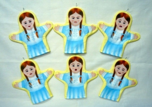 Набор рукавичек "Эмоции (девочки)" 6 штук - fgospostavki.ru - Махачкала