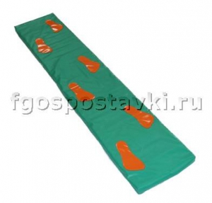 Дорожка массажная в чехле с нашитыми следами (6 следов) - fgospostavki.ru - Махачкала