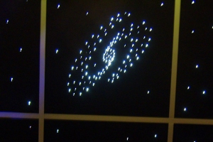 Потолок "Звездное небо с анимационным фибероптическим эффектом галактика" - fgospostavki.ru - Махачкала