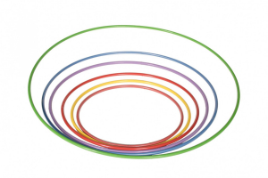 Обруч гимнастический окрашенный (1000 миллиметров, 400 грамм) - fgospostavki.ru - Махачкала