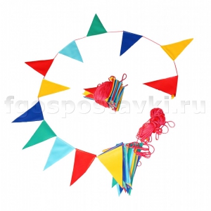 Флажки с веревкой для ограждения игровых зон - fgospostavki.ru - Махачкала