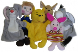 Набор перчаточных кукол "Винни Пух и все" - fgospostavki.ru - Махачкала