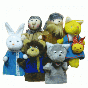 Набор перчаточных кукол "Колобок" - fgospostavki.ru - Махачкала