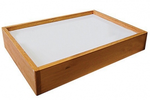 Мини планшет для рисования песком из дерева с цветной подсветкой - fgospostavki.ru - Махачкала