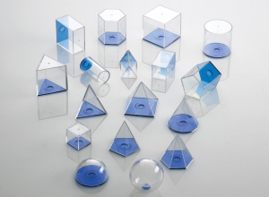 Набор геометрический 5 см (прозрачный) - fgospostavki.ru - Махачкала