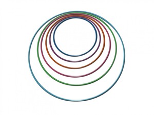 Обруч гимнастический стальной (1000 миллиметров, 950 грамм)  - fgospostavki.ru - Махачкала