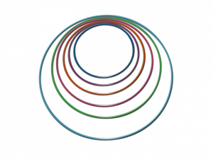 Обруч гимнастический стальной окрашенный утяжеленный (900 миллиметров, 1050 грамм) - fgospostavki.ru - Махачкала