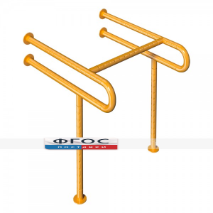 Поручень для раковины с опорой "Антибак" 850x650х650 миллиметров - fgospostavki.ru - Махачкала