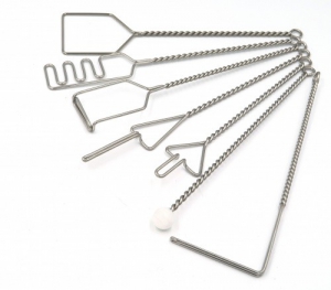 Постановочные зонды на витых ручках с колечком (шариковый зонд на витой ручке). Комплект из 7 зондов - fgospostavki.ru - Махачкала