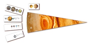 Модель-аппликация "Сравнительные размеры Солнца, планет и их спутников" - fgospostavki.ru - Махачкала