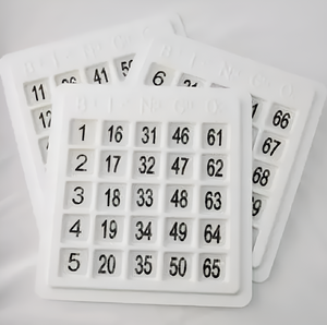 Доска для игры "Бинго" для слабовидящих - fgospostavki.ru - Махачкала