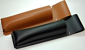 Кожаный чехол для складных тростей. Модель 3 - fgospostavki.ru - Махачкала