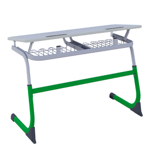 Парта SMARTY двухместная регулируемая по высоте (наклонная столешница) - fgospostavki.ru - Махачкала