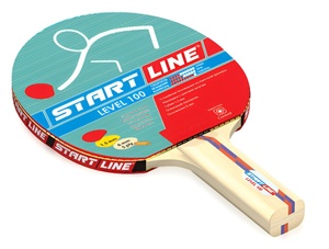 Ракетка для настольного тенниса start line level 100 прямая control - fgospostavki.ru - Махачкала