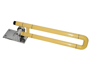 Поручень откидной с антибактериальным покрытием (желтый) - fgospostavki.ru - Махачкала