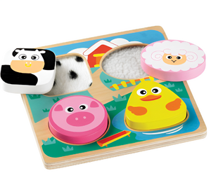 Тактильные пазлы "Ферма" - fgospostavki.ru - Махачкала