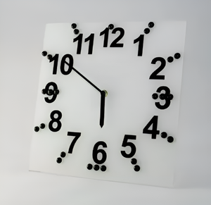 Часы тактильные настольные с крупными цифрами - fgospostavki.ru - Махачкала