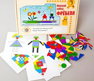 Игровой набор Фребеля "Конструктор плоскостной-4" (Серия "Эксперимент") - fgospostavki.ru - Махачкала