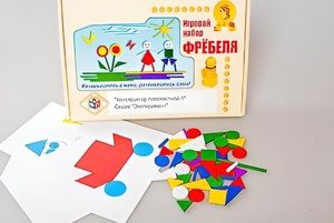 Игровой набор Фребеля "Конструктор плоскостной-1" (Серия "Эксперимент") - fgospostavki.ru - Махачкала