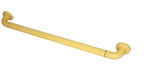 Поручень прямой с антибактериальным покрытием (желтый) - fgospostavki.ru - Махачкала