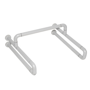 Поручень для писсуара или раковины с антибактериальным покрытием (белый) - fgospostavki.ru - Махачкала