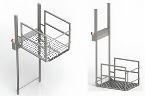 Универсальная вертикальная подъемная платформа для инвалидов - fgospostavki.ru - Махачкала