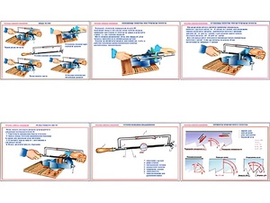 Плакаты ПРОФТЕХ "Основы работы ножовкой" (6 пл, винил, 70х100) - fgospostavki.ru - Махачкала