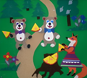 Пособие для слабовидящих детей - Театр-сказка "Два жадных медвежонка" - fgospostavki.ru - Махачкала