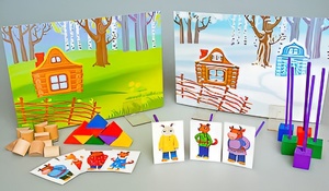 Игровой набор Фребеля "Заюшкина избушка" (серия "Сказочный мир". Выпуск 1) - fgospostavki.ru - Махачкала