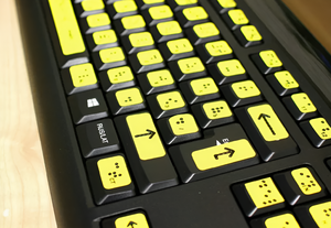 Комплект для маркировки клавиатуры азбукой Брайля - fgospostavki.ru - Махачкала