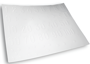 Пособие для слабовидящих детей - Сигнальные карточки по математике - fgospostavki.ru - Махачкала