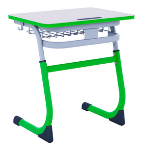 Парта SMARTY одноместная регулируемая по высоте с антивандальной кромкой - fgospostavki.ru - Махачкала