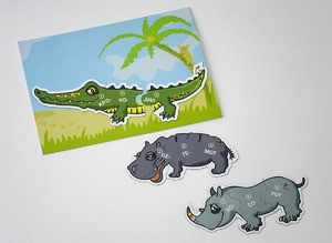 Магнитный пазл "Чей хвост?" - fgospostavki.ru - Махачкала