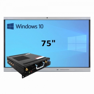Интерактивная панель 75" (встроенный ПК, Win10) - fgospostavki.ru - Махачкала