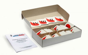 Модель-аппликация "Переливание крови" (набор из 10 комплектов по 12 карт) - fgospostavki.ru - Махачкала