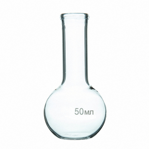 Колба плоскодонная 50 мл. - fgospostavki.ru - Махачкала