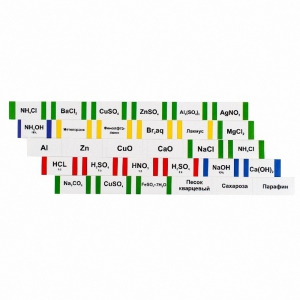Комплект этикеток для химической посуды (демонстрационный) - fgospostavki.ru - Махачкала